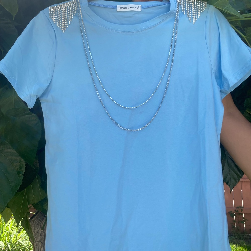 Blue Chain Shirt! 🦋